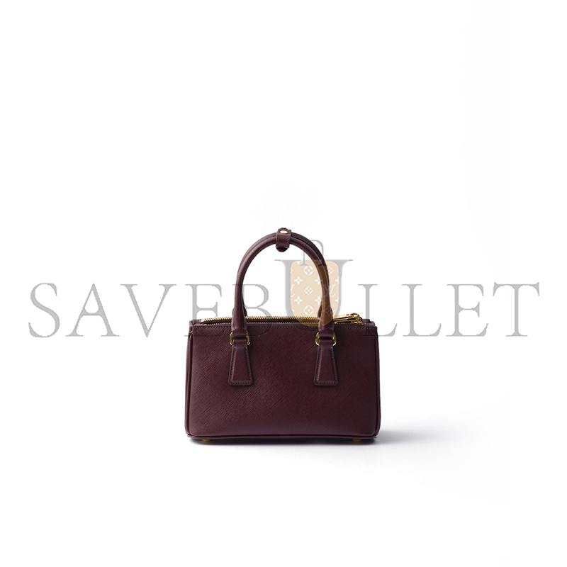 PRADA GALLERIA MINI SAFFIANO LEATHER BAG 1BA916 (21*12.5*8.5cm) 